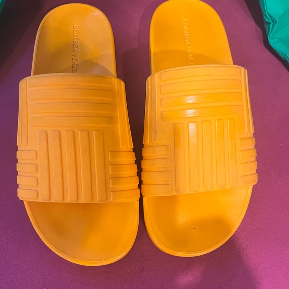 Bottega Vanetta The Slider Sandal Tangerine - Picture 4 of 8